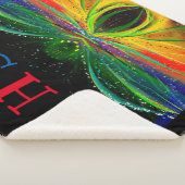 Couverture Sherpa Abstrait avec le nom (3/4)