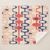 Couverture Sherpa Abstrait du milieu du siècle : design moderne et t (Devant (Horizontal))