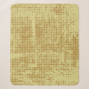 Couverture Sherpa Abstrait halfton chaotique. Texture des points. Fu