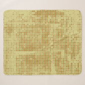 Couverture Sherpa Abstrait halfton chaotique. Texture des points. Fu (Devant (Horizontal))
