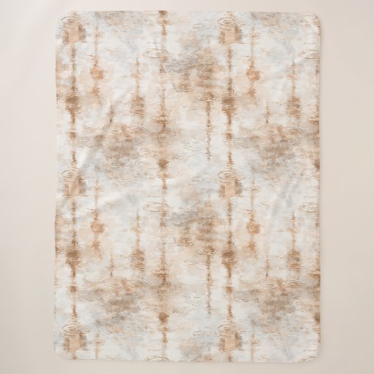 Couverture Sherpa Abstrait Jour Pluvieux (Devant)