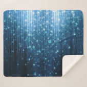 Couverture Sherpa Abstrait lumineux : Art Arrière - plan éclairé. (Devant (Horizontal))