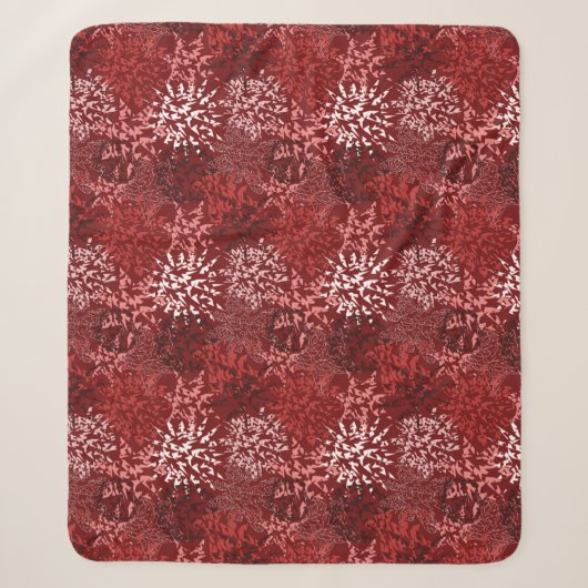 Couverture Sherpa Abstrait moderne (Devant)