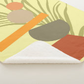 Couverture Sherpa Abstrait plaisir botanique (3/4)