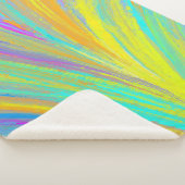 Couverture Sherpa Abstrait Tropical Summer Fun (3/4)