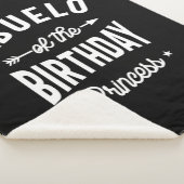 Couverture Sherpa Abuelo De La Princesse D'Anniversaire (3/4)