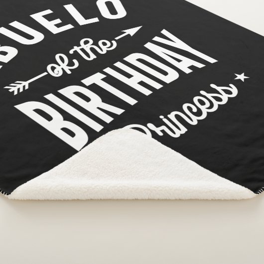 Couverture Sherpa Abuelo De La Princesse D'Anniversaire (3/4)