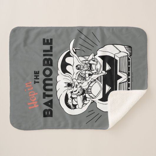 Couverture Sherpa Accéder au Batmobile (Devant (Horizontal))