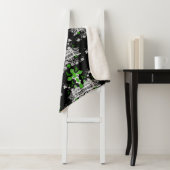 Couverture Sherpa Accessoires de mode Gothique Post Punk (En situation)