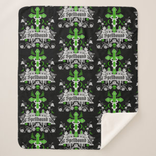 Couverture Sherpa Accessoires de mode Gothique Post Punk