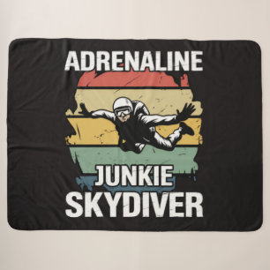 Couverture Sherpa Accro à l'adrénaline parachutiste