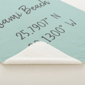 Couverture Sherpa Accueil Coordonnées GPS Longitude Latitude Miami (3/4)
