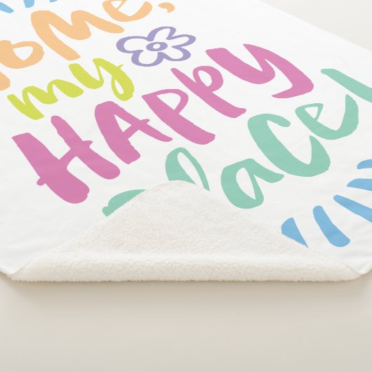 Couverture Sherpa ACCUEILLE mon Happy Place ! Abri en place - Corps  (3/4)