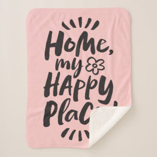 Couverture Sherpa ACCUEILLIR mon endroit heureux! Abri en place - R