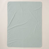 Couverture Sherpa Acier Bleu (Devant)