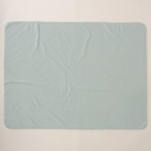 Couverture Sherpa Acier Bleu (Devant (Horizontal))