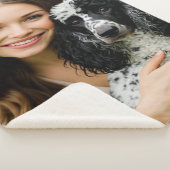 Couverture Sherpa Add Poddle Photo Personalize Customize (3/4)