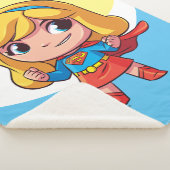 Couverture Sherpa Adorable Stance Supergirl (3/4)