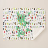 Couverture Sherpa Adventure Attend les véhicules de la carte mondial (Devant (Horizontal))