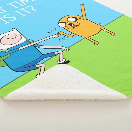 Couverture Sherpa Adventure | Finn & Jake Fist Bump (3/4)