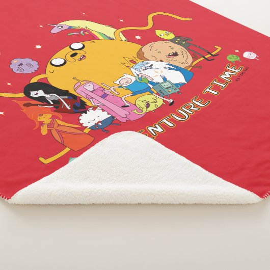 Couverture Sherpa Adventure Time | Large Jake Group Graphic (3/4)
