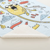 Couverture Sherpa Adventure Time | Party Jake Sketch (3/4)