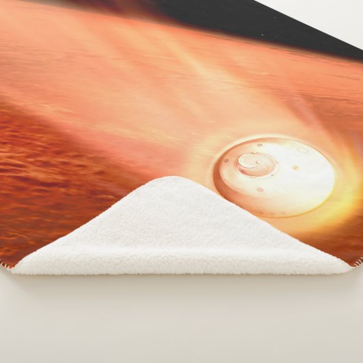 Couverture Sherpa Aérocoque Avec Perpersévérance Rover Descente Vers (3/4)