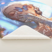 Couverture Sherpa Aesthetic / Dark Fantasy Girl (3/4)