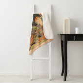 Couverture Sherpa Affiche De Cirque Montrant De Nombreux Chevaux Fai (En situation)