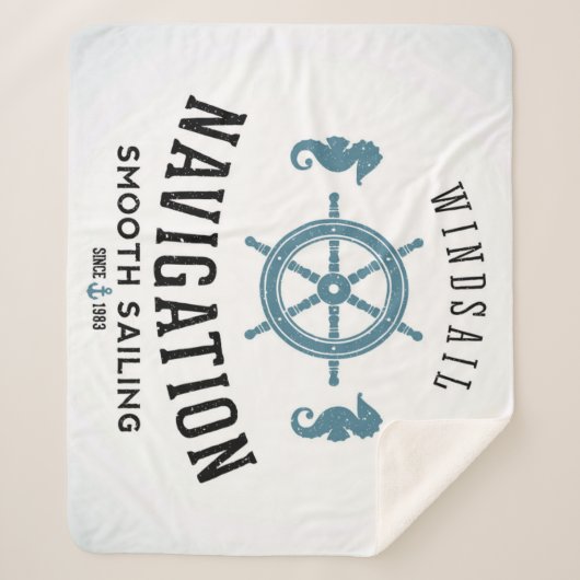 Couverture Sherpa Affiche de navigation de Windsail (Devant)