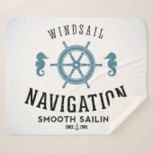 Couverture Sherpa Affiche de navigation de Windsail (Devant (Horizontal))