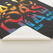 Couverture Sherpa Affiche de plage de la Californie (3/4)