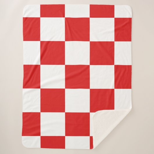 Couverture Sherpa Afficher vos couleurs - Croatie (Devant)