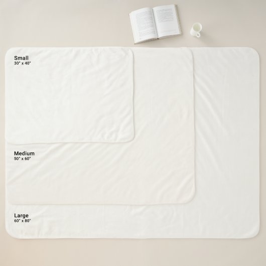Couverture Sherpa Affirmation de Galaxy Sherpa Blanket (Tableau des tailles)