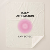 Couverture Sherpa Affirmation quotidienne, Affirmation positive, Spi (Devant)