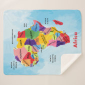Couverture Sherpa Africa map (Devant (Horizontal))