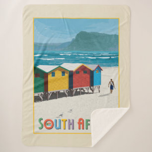 Couverture Sherpa Afrique du Sud   Plage de Muizenberg