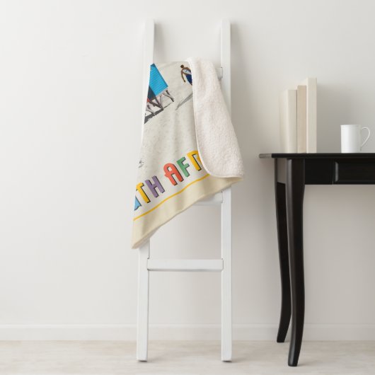 Couverture Sherpa Afrique du Sud | Plage de Muizenberg (En situation)