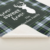 Couverture Sherpa Agritourisme Rustique Gordon Tartan (3/4)