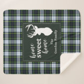 Couverture Sherpa Agritourisme Rustique Gordon Tartan (Devant (Horizontal))