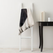 Couverture Sherpa Aigle à tête blanche qui s'envole à travers la fos (En situation)