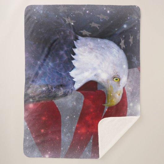 Couverture Sherpa Aigle de Bald (Devant)