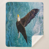 Couverture Sherpa Aigle qui s'envole au-dessus de la tempête (Devant)