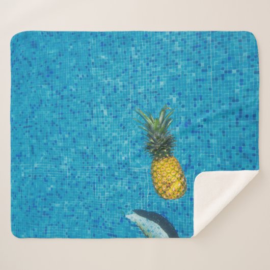 Couverture Sherpa Aiguille jaune (Devant (Horizontal))