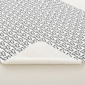 Couverture Sherpa Aiguilles de tricot Imprimer Artisanat (3/4)