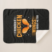 Couverture Sherpa Aile de poulet (Devant (Horizontal))