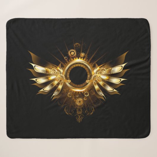 Couverture Sherpa Ailes steampunk (Devant (Horizontal))
