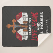 Couverture Sherpa Aimer Jésus et vendre Maisons Agent immobilier (Devant (Horizontal))