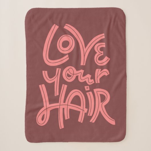 Couverture Sherpa Aimez vos cheveux (Devant)