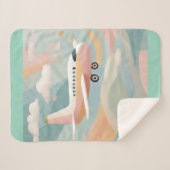 Couverture Sherpa Airplane AI art (Devant (Horizontal))